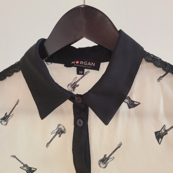 2/$20 Morgan Guitar Shirt - Picture 2 of 5